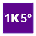1KOMMA5˚ logo